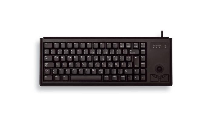 G84-4400 Trackball Tastatur, Schwarz