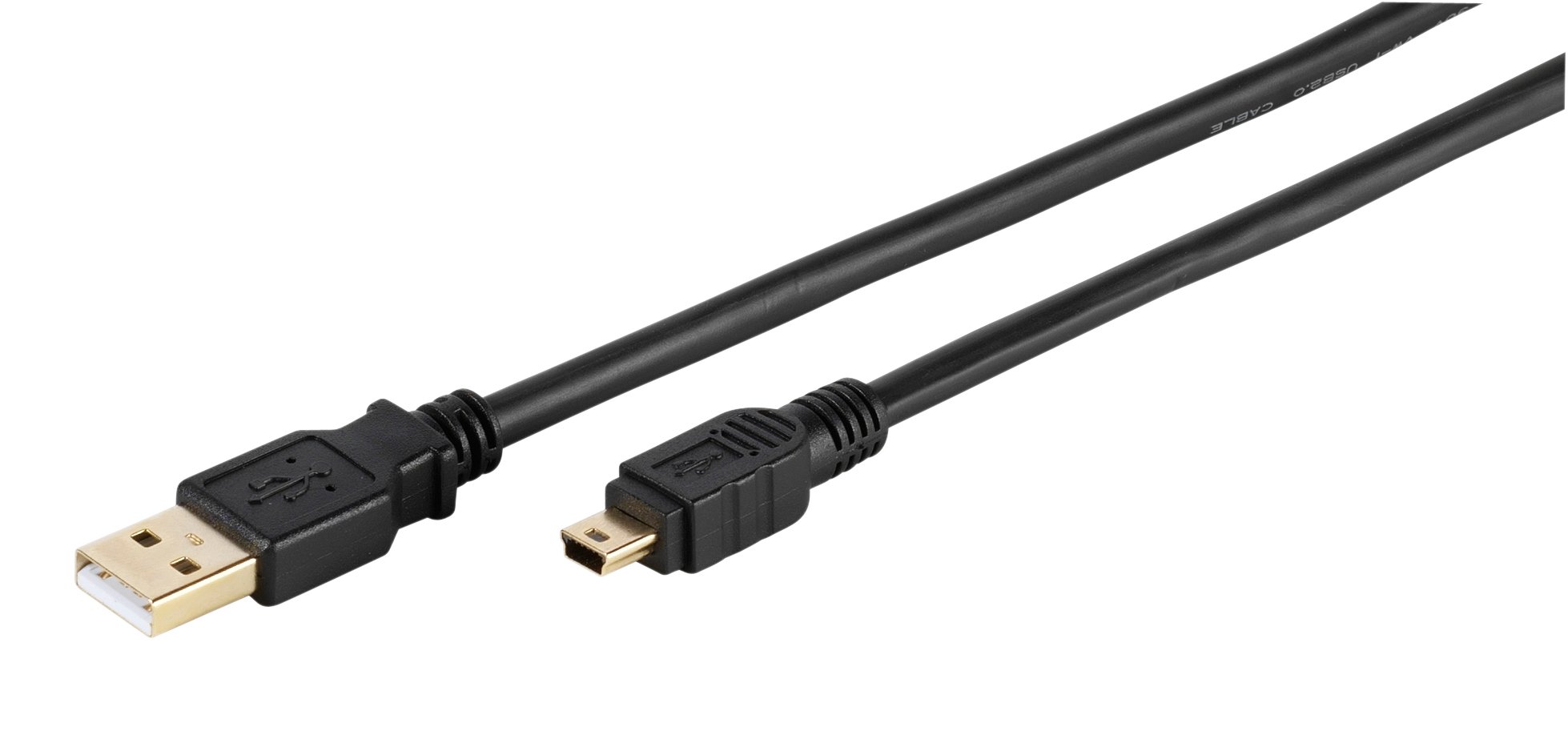 Hochwertiges USB 2.0 zertifiziertes Verbindungskabel, 1,8m (45213)