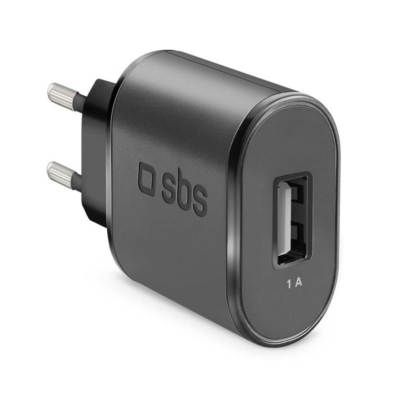 5W-Wand-Ladegerät USB 1A schwarz Ladegerät (USB-A)