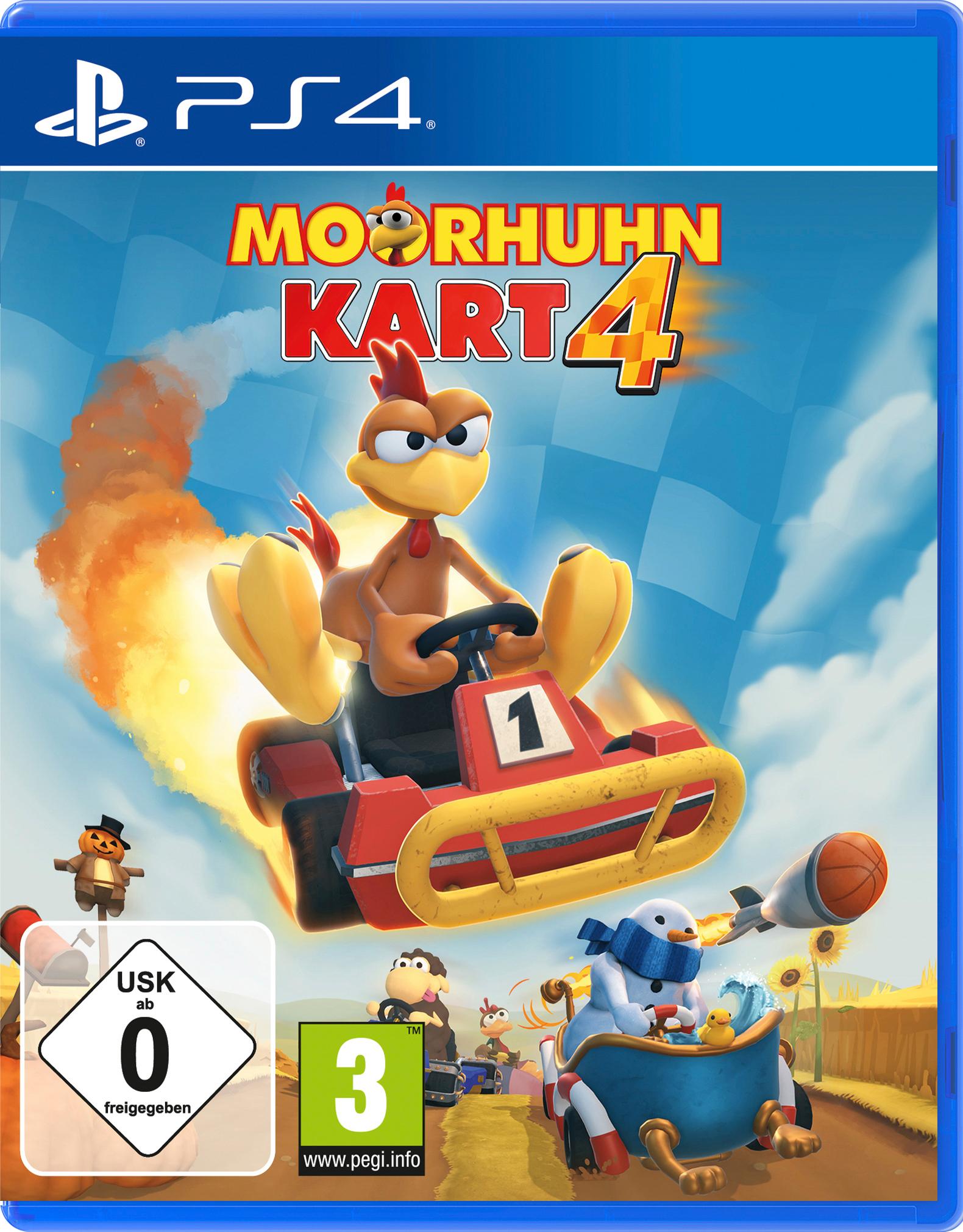 Moorhuhn Kart 4 PS4-Spiel