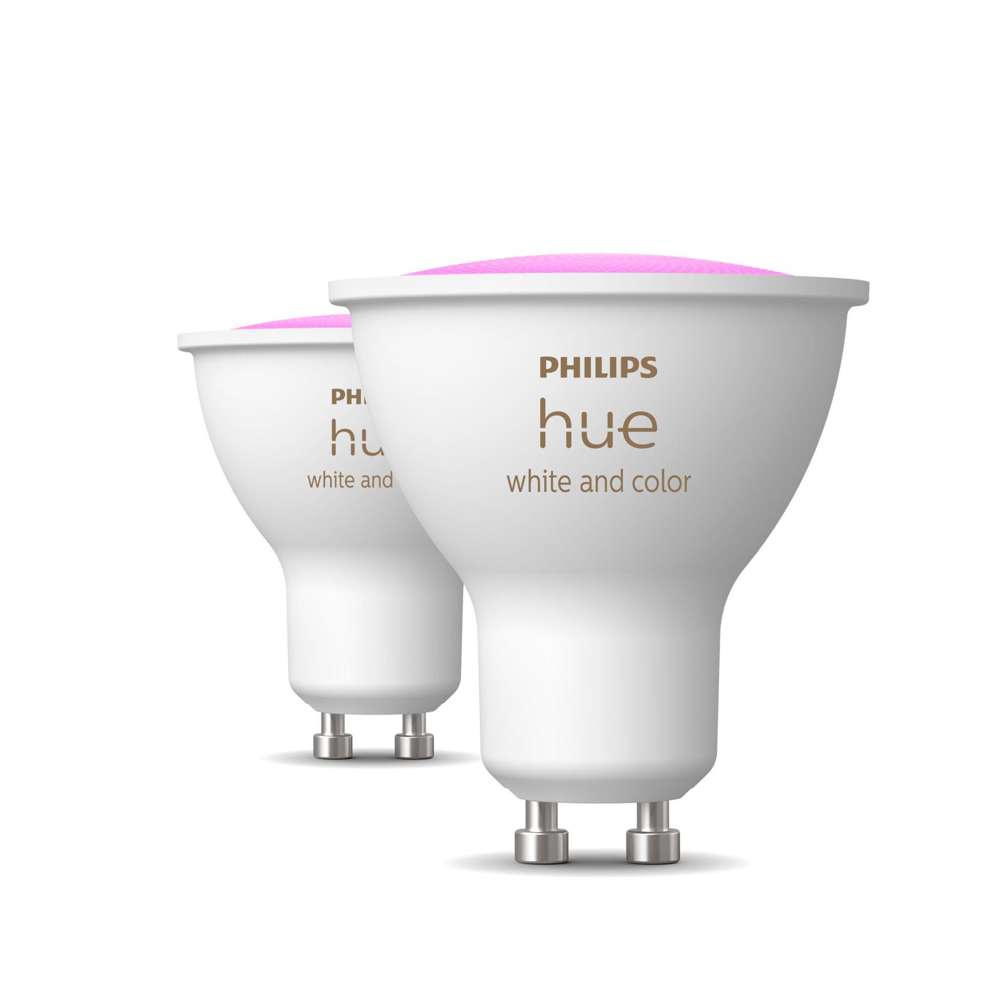 LED-Lampe "Ambience" GU10, Doppelpack, weiß (00227727)