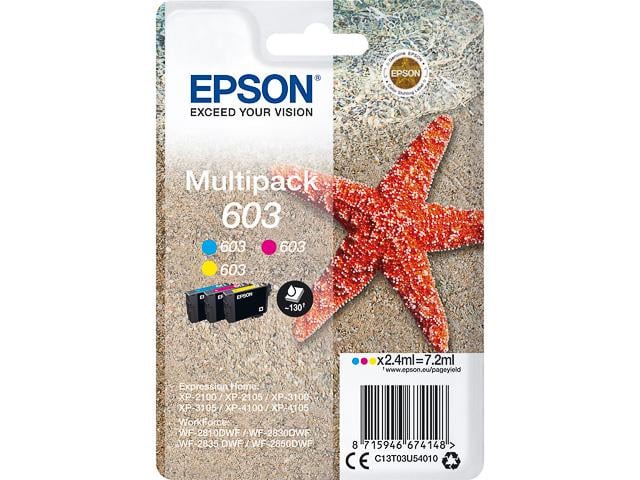 C13T03U54010 Seestern CYM MultiPack Druckerpatrone