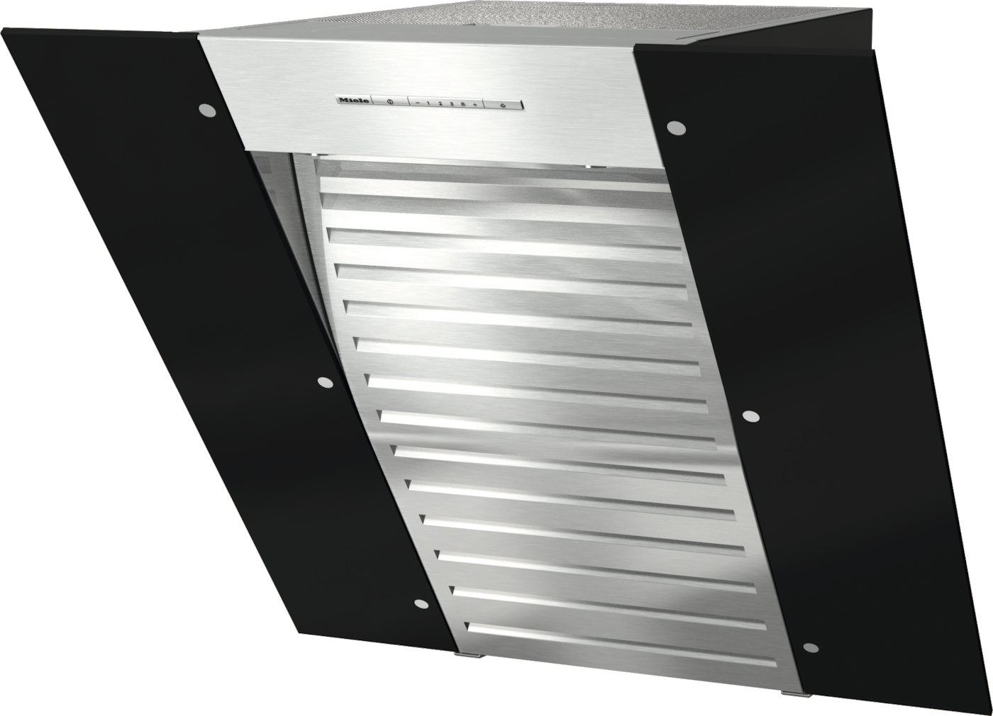 DA 6066 W Wing Obsidianschwarz Dunstabzugshaube