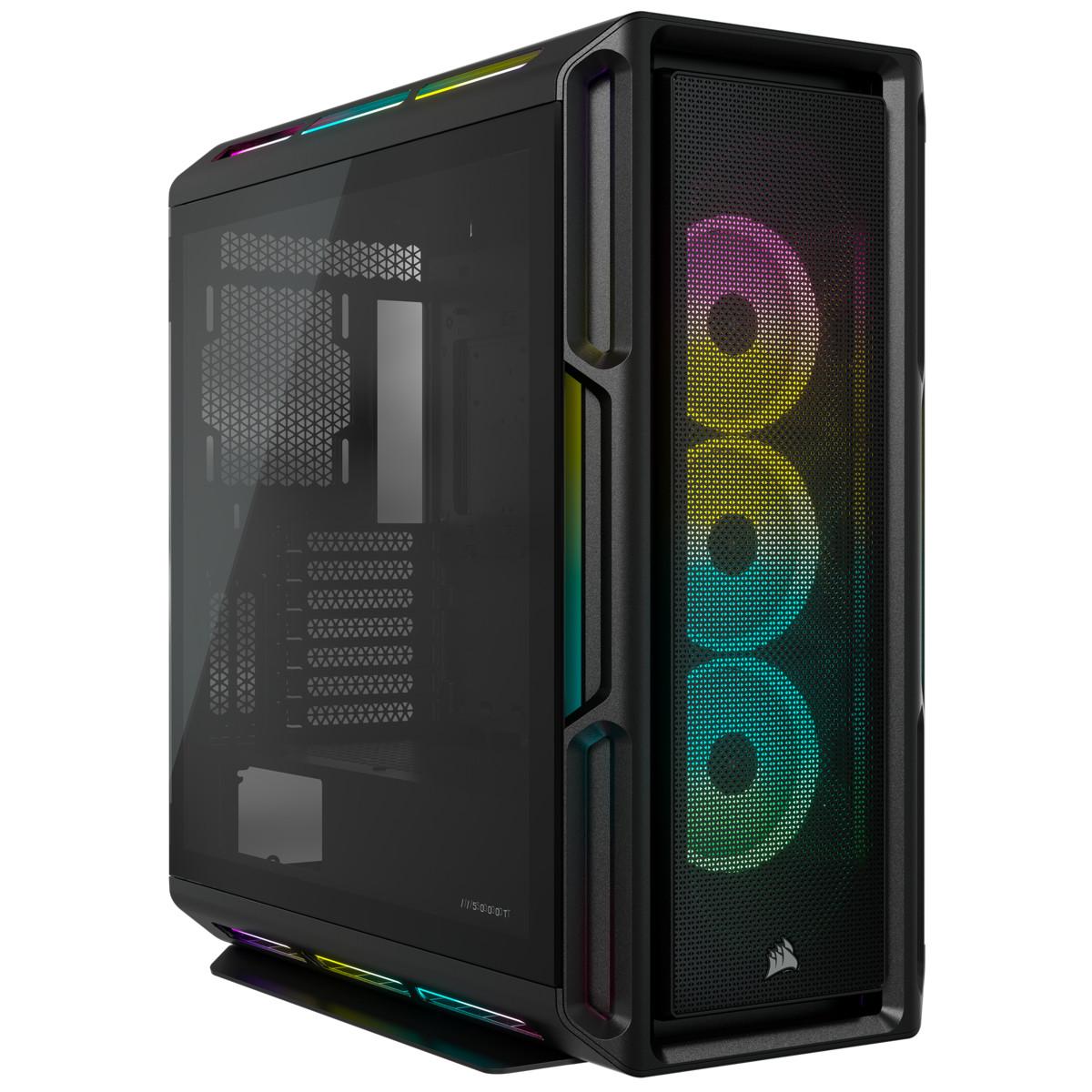 iCUE 5000T RGB Mid-Tower Smart Case, Schwarz