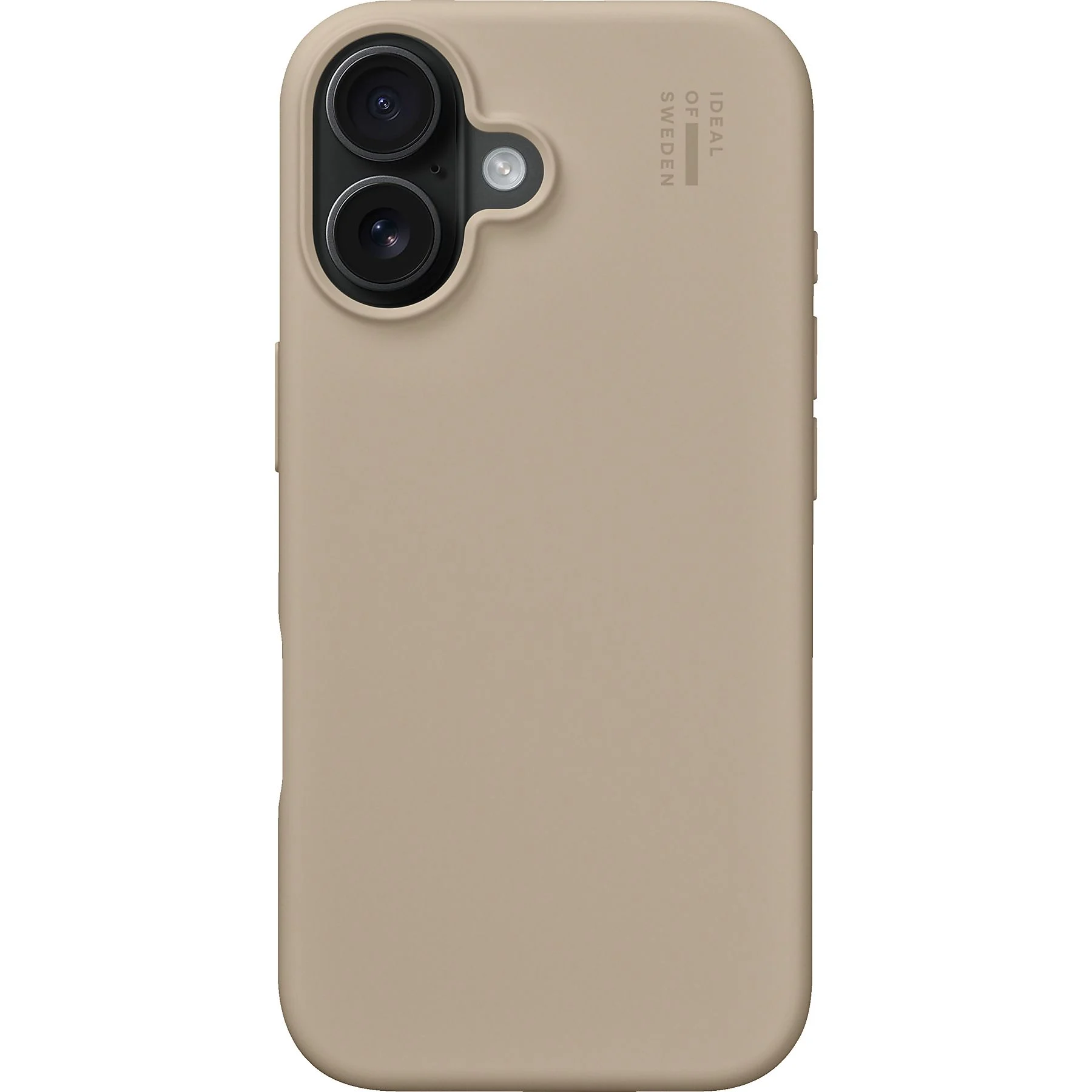 Silicone Case MagSafe iPhone 16, Beige Handyhülle