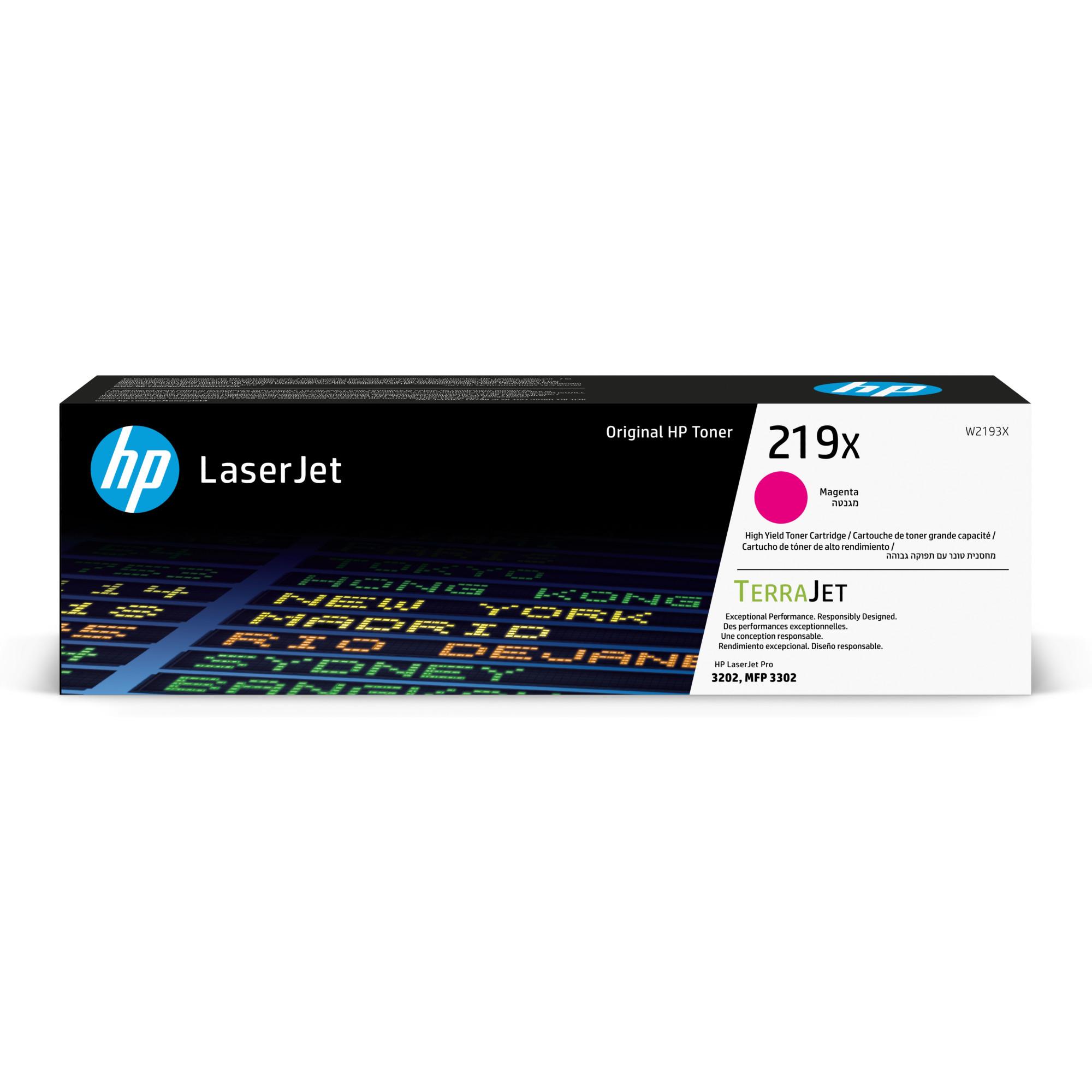 219X Magenta Original LaserJet-Tonerkartusche mit hoher Reichweite (W2193X)