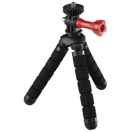 Mini-Stativ "Flex 2in1" für Fotokameras und GoPro, 14 cm