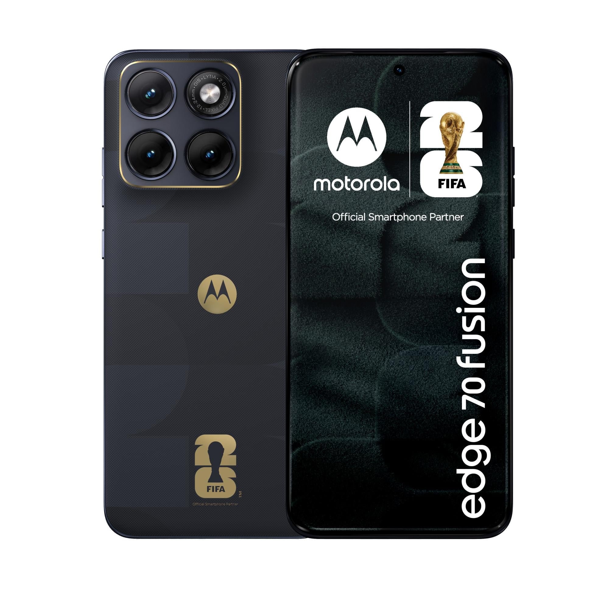 edge 70 Fusion FIFA Edition 8 GB + 256 GB PANTONE® Silhouette Smartphone