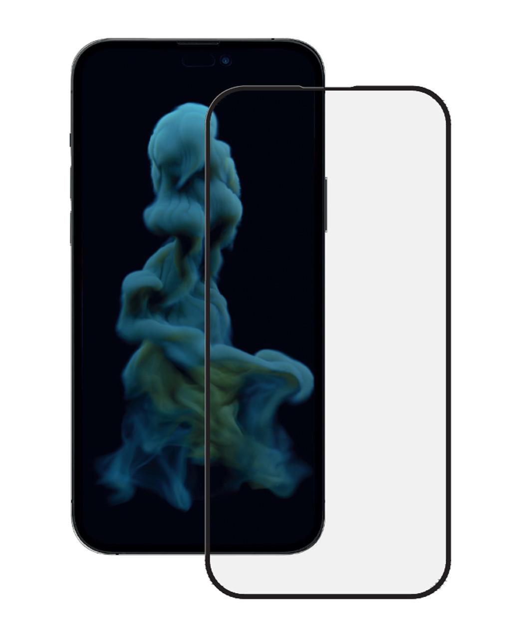 Full Screen Displayschutzglas für iPhone 14 Pro Max, transparent (63492)