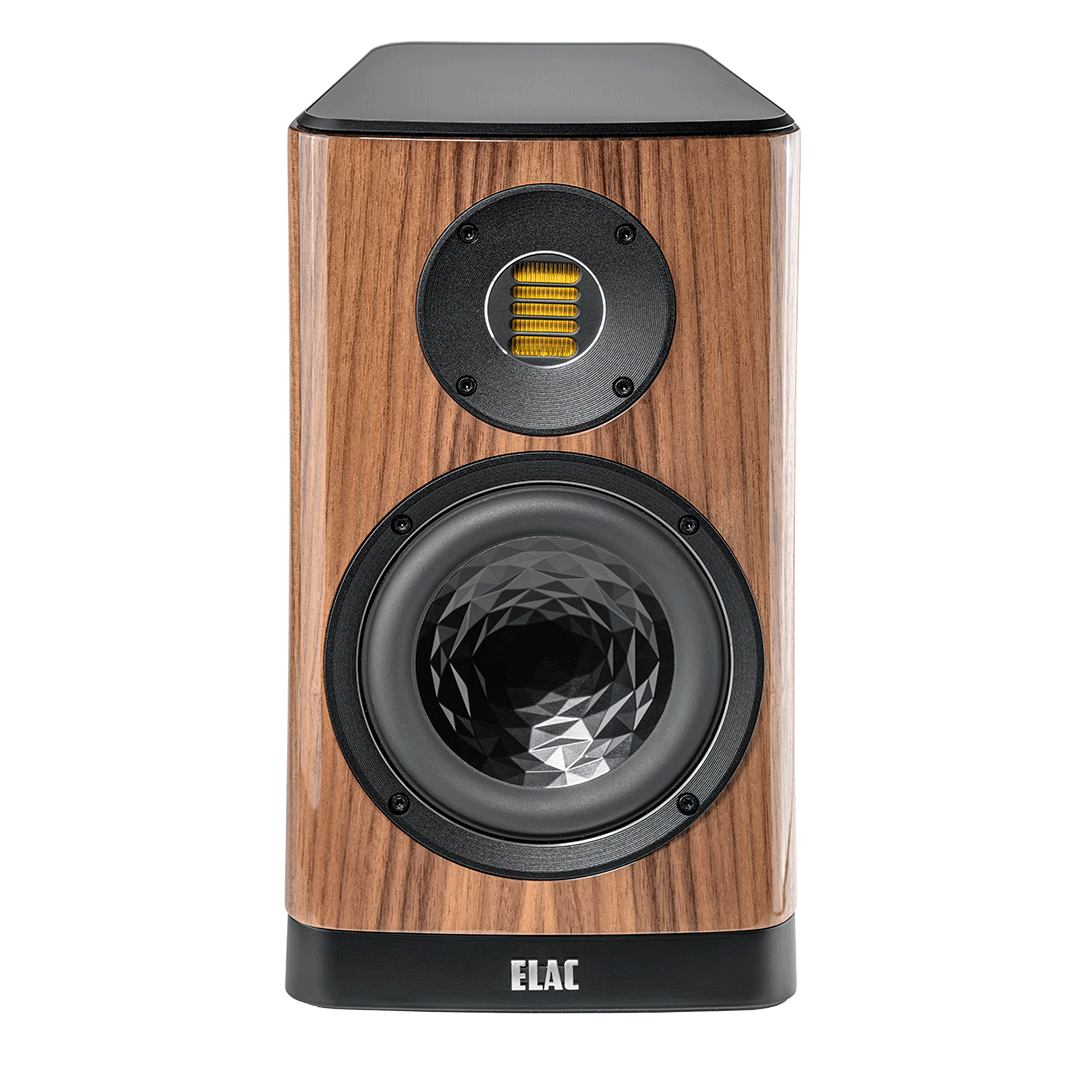 VELA BS 403.2 nussbaum hochglanz Regal-Lautsprecher