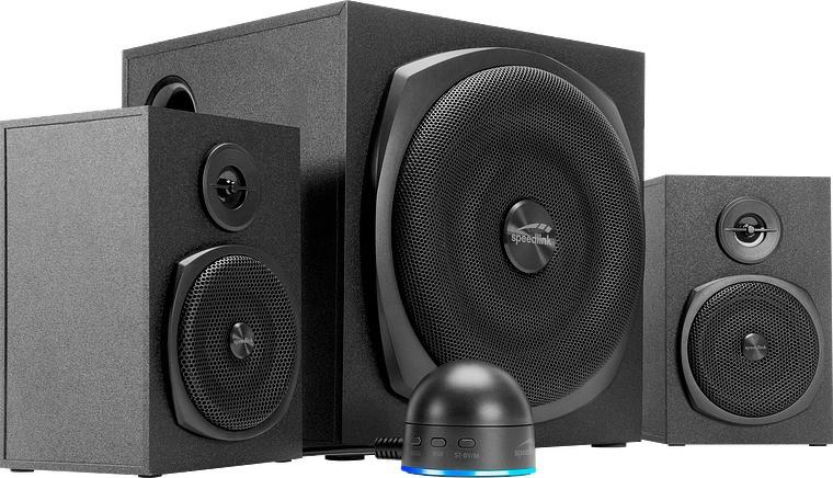 GRAVITY LT 2.1 Subwoofer System, schwarz