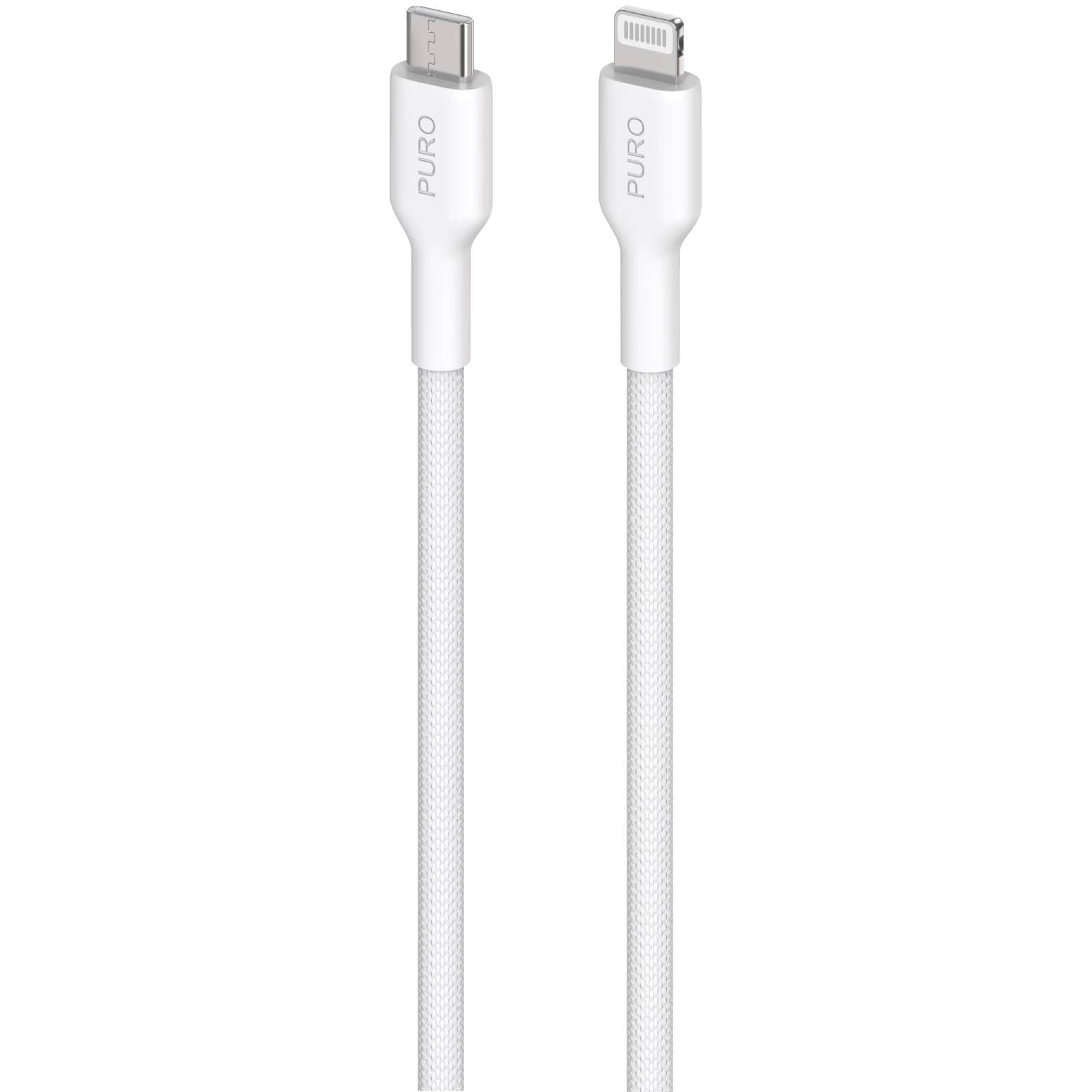 Power and Data Sync Fabrik cable from USB-C to Lightning 1,2m, Weiß
