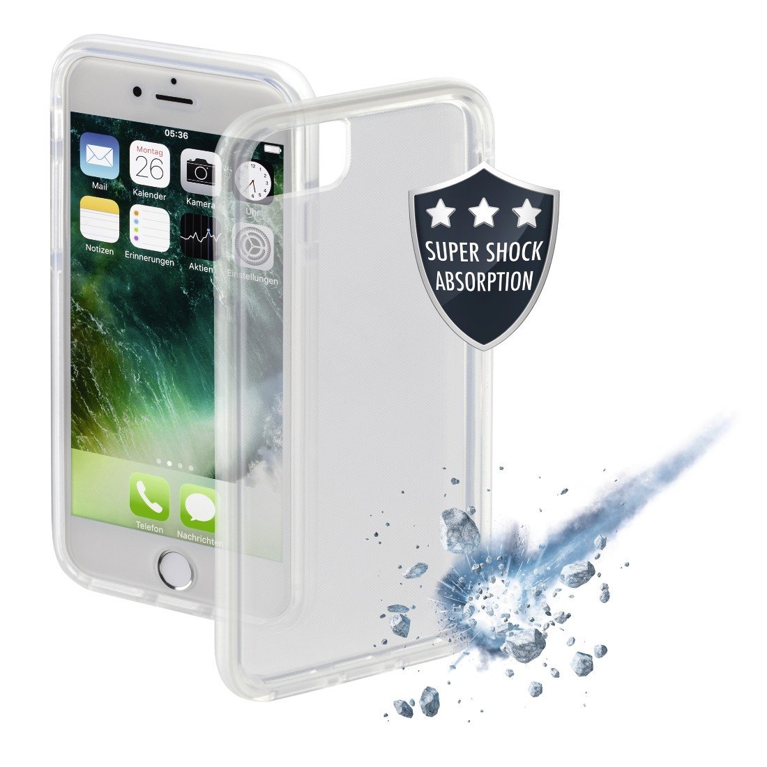 Cover "Protector" für Apple iPhone 7/8/SE 2020/SE 2022, Weiß (00178720)