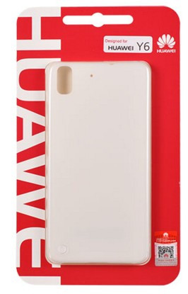 PC Cover für Y6 weíß