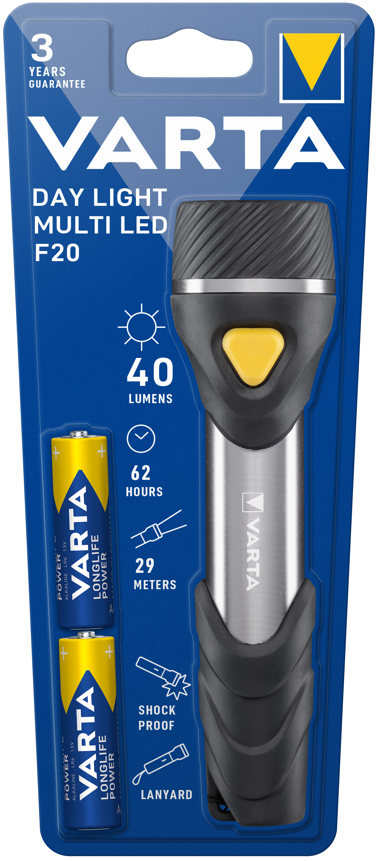 Day Light Multi LED F20 Taschenlampe