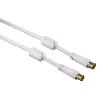 Antennen-Kabel 100 dB 7,5 m weiß