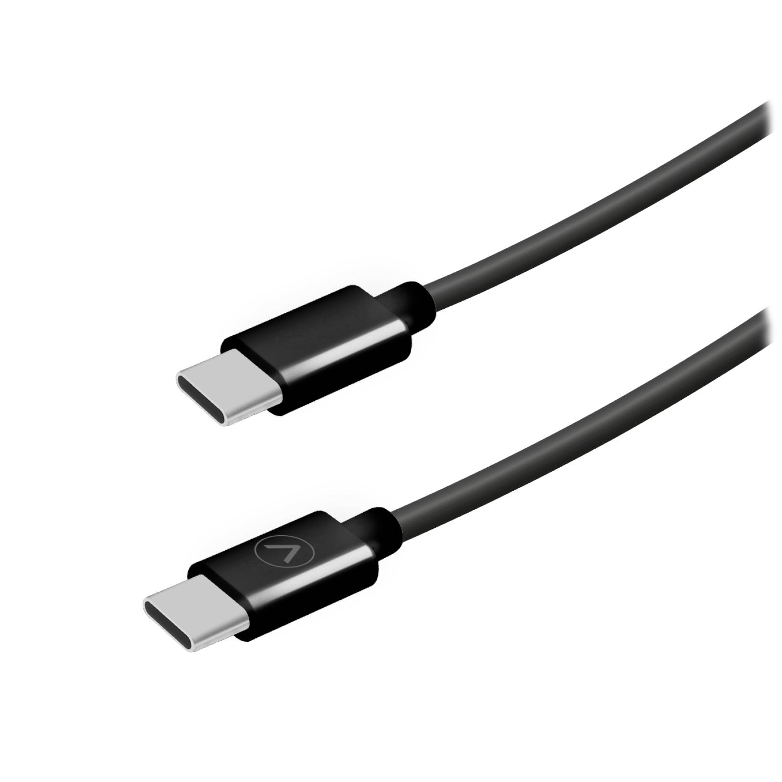 USB-C-Kabel, 0,75 m, Schwarz