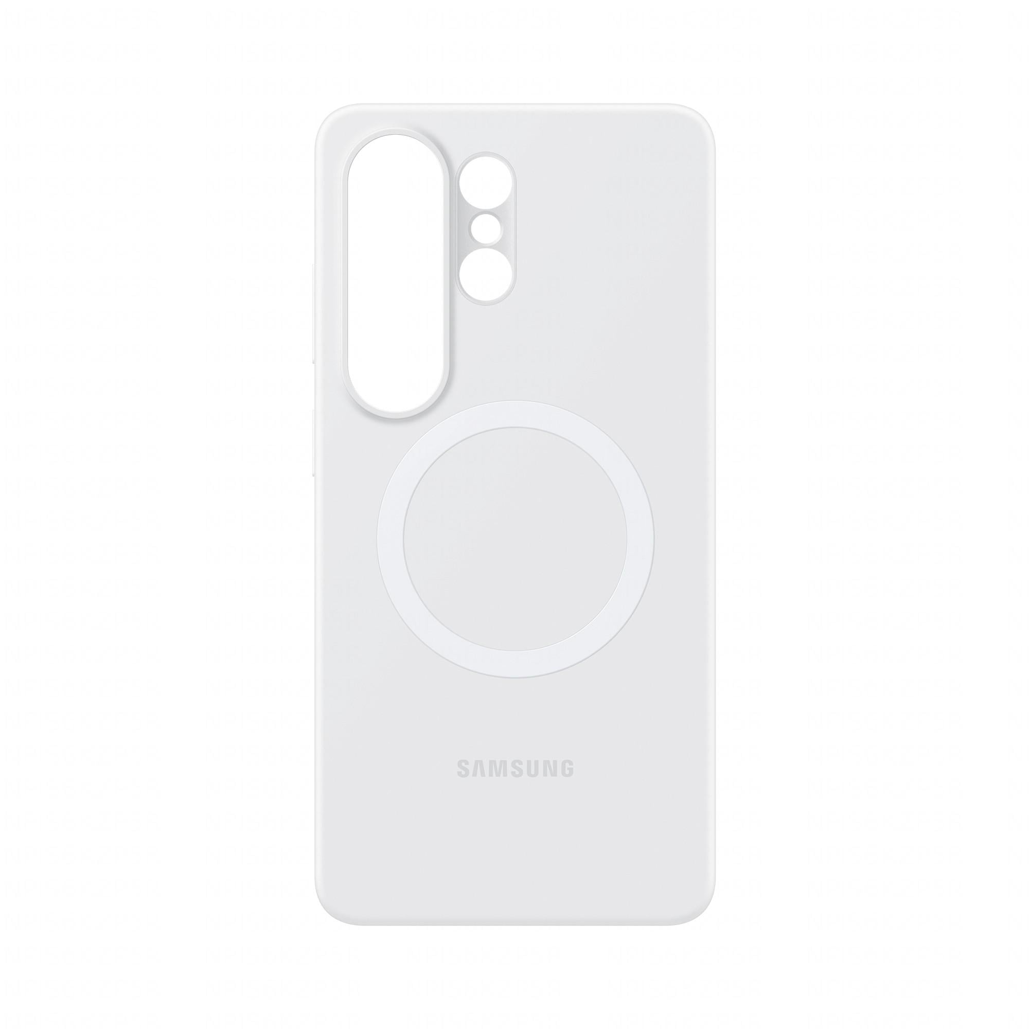Galaxy S26 Ultra Silicone Magnet Case White Handyhülle