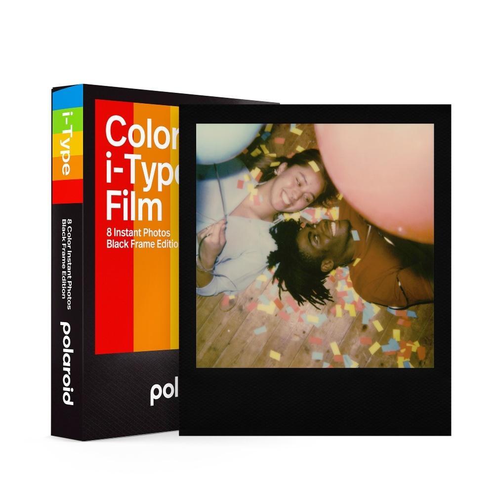 i-Type Color Film Black Frame 8x Sofortbildkamera-Filme