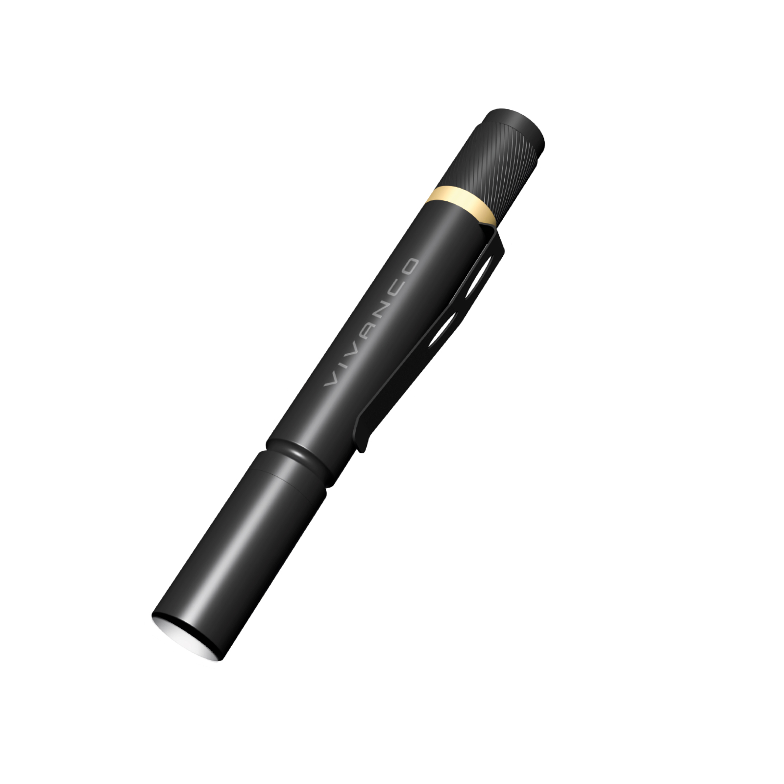Schlanke 60-Lumen-LED-Taschenlampe aus Metall