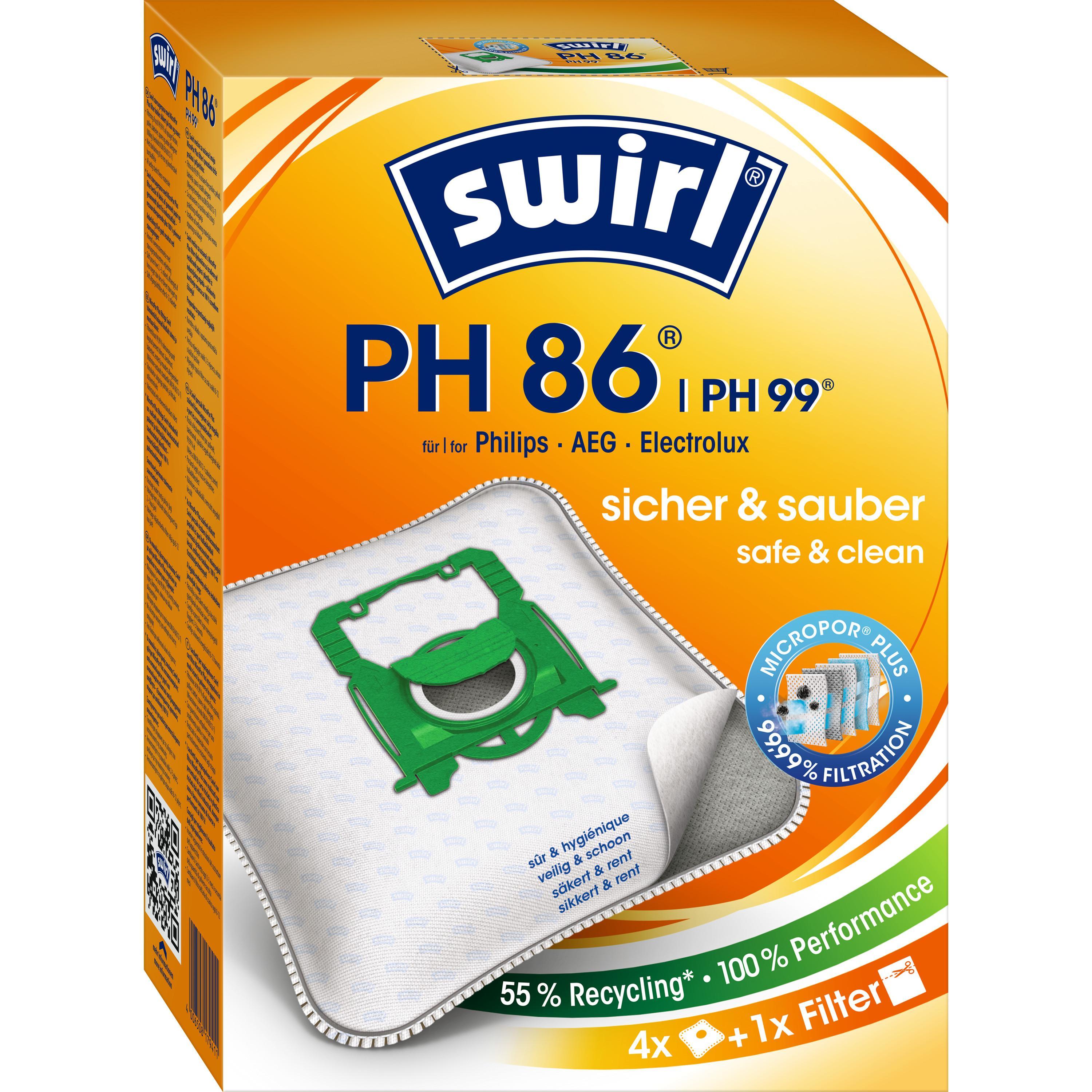 PH 86/PH 99 EcoPor Staubsaugerbeutel