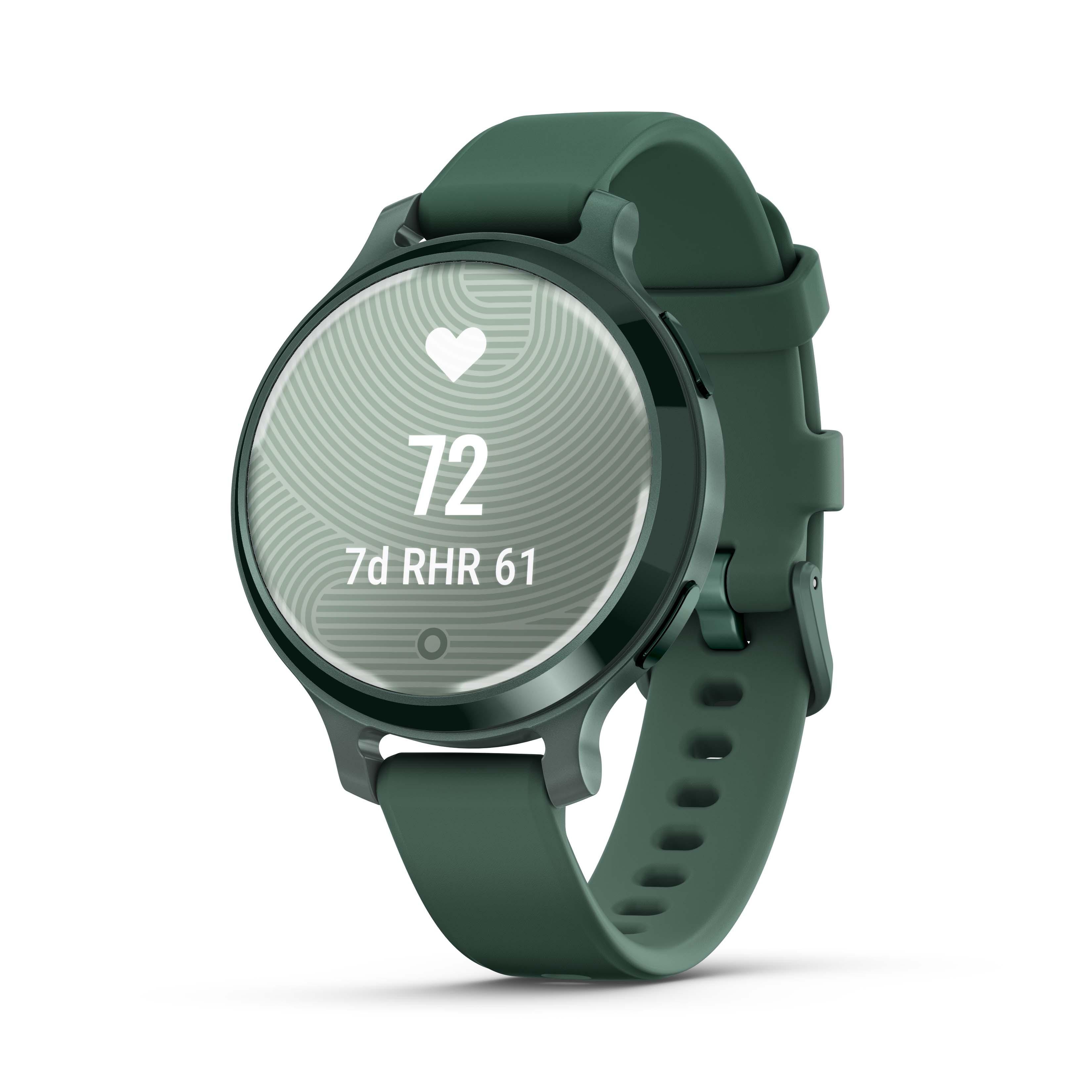 Lily 2 Active Jaspisgrün mit Schnellwechsel-Silikon-Armband Smartwatch