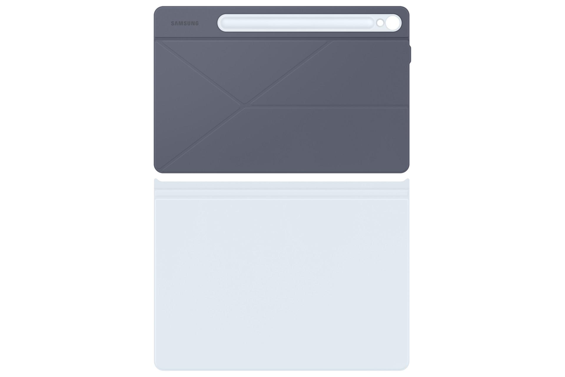 Smart Book Cover für das Galaxy Tab S9, S9 FE, S10 FE, S10 Lite, Blau