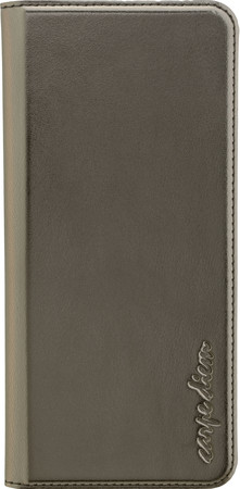 16229 Book Case für Samsung Galaxy S8+ metallic anthrazit