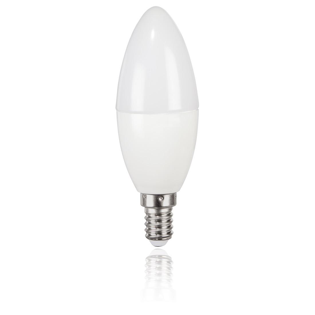 LED-Lampe, E14, 470lm ersetzt 40W, Kerzenlampe, Neutralweiß (00112692)