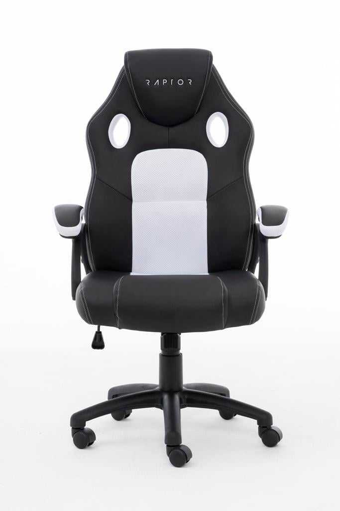 GS 40 Gaming-Stuhl, Schwarz/Weiß