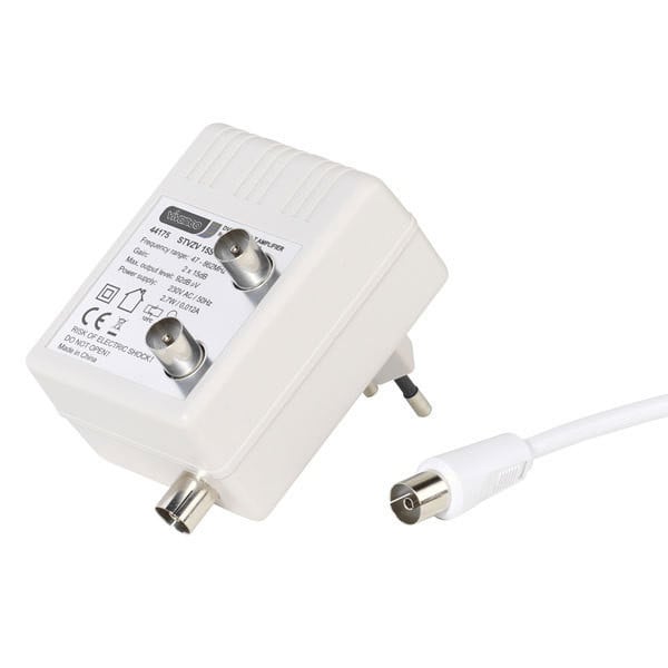 DVB-C / DVB-T Zweigeräteverstärker (44175)