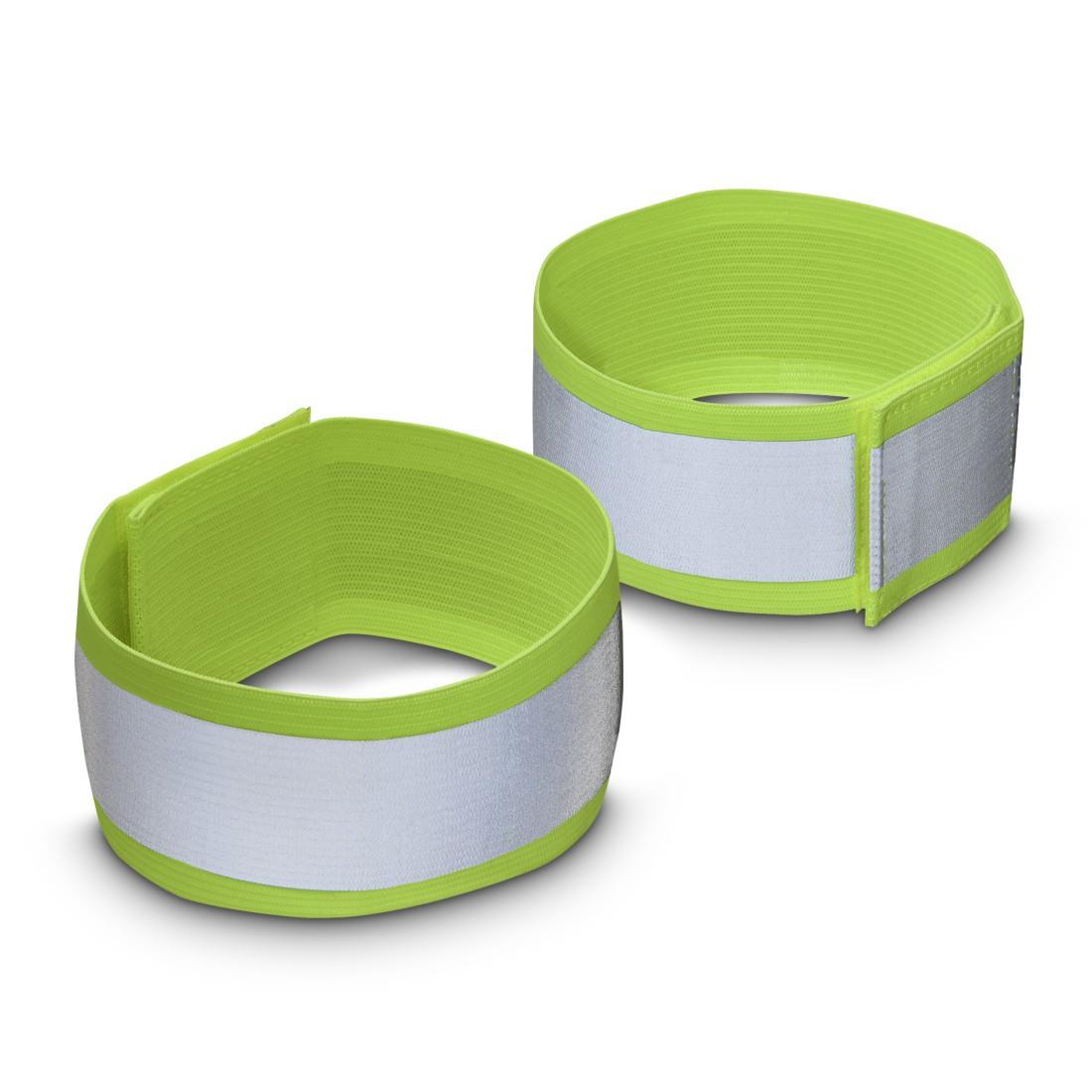 Reflektorband für Fahrradfahren, Joggen, elastisch, 2er-Set (00178146)