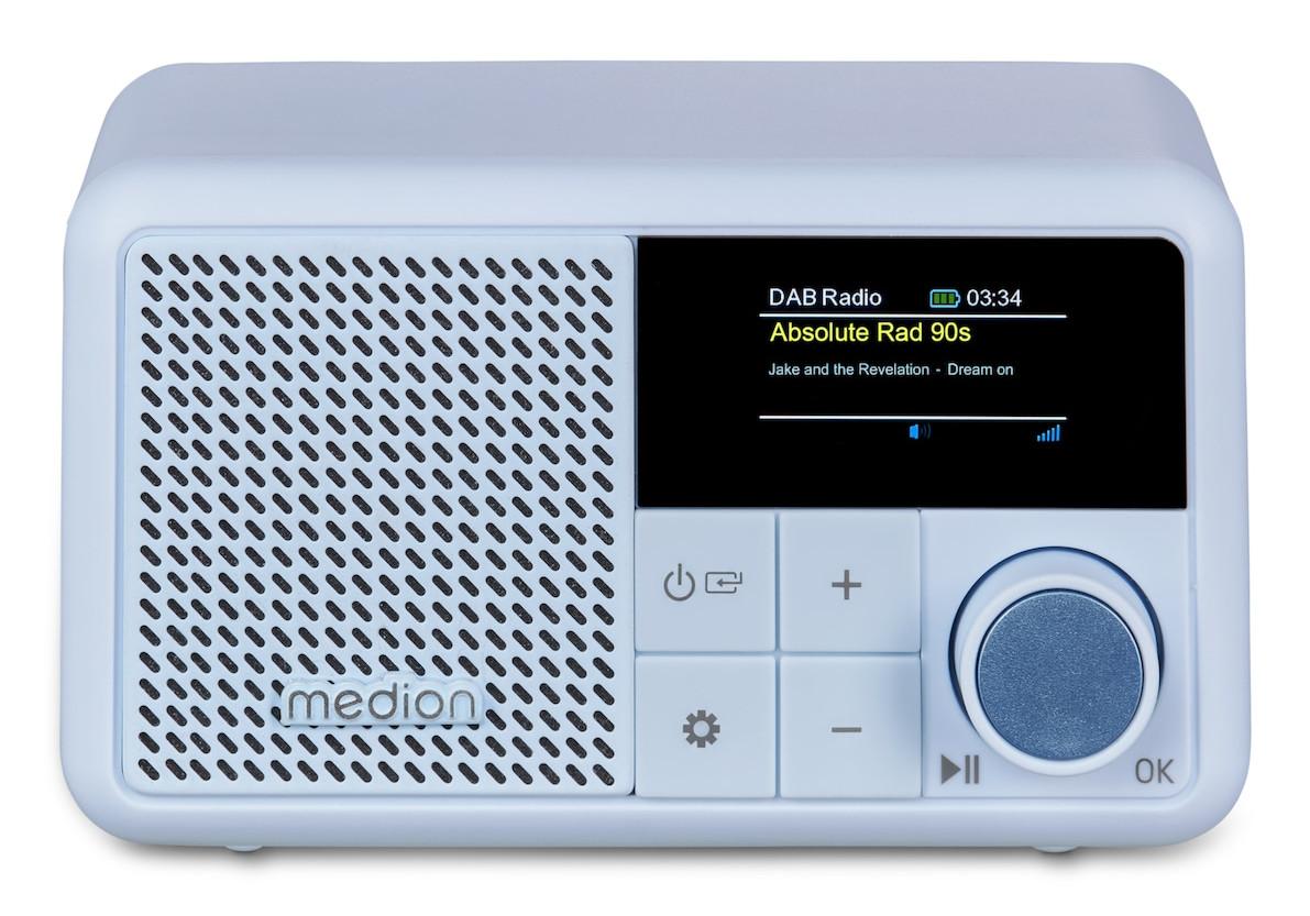 LIFE S66822 (MD44822) blau DAB+ Radio
