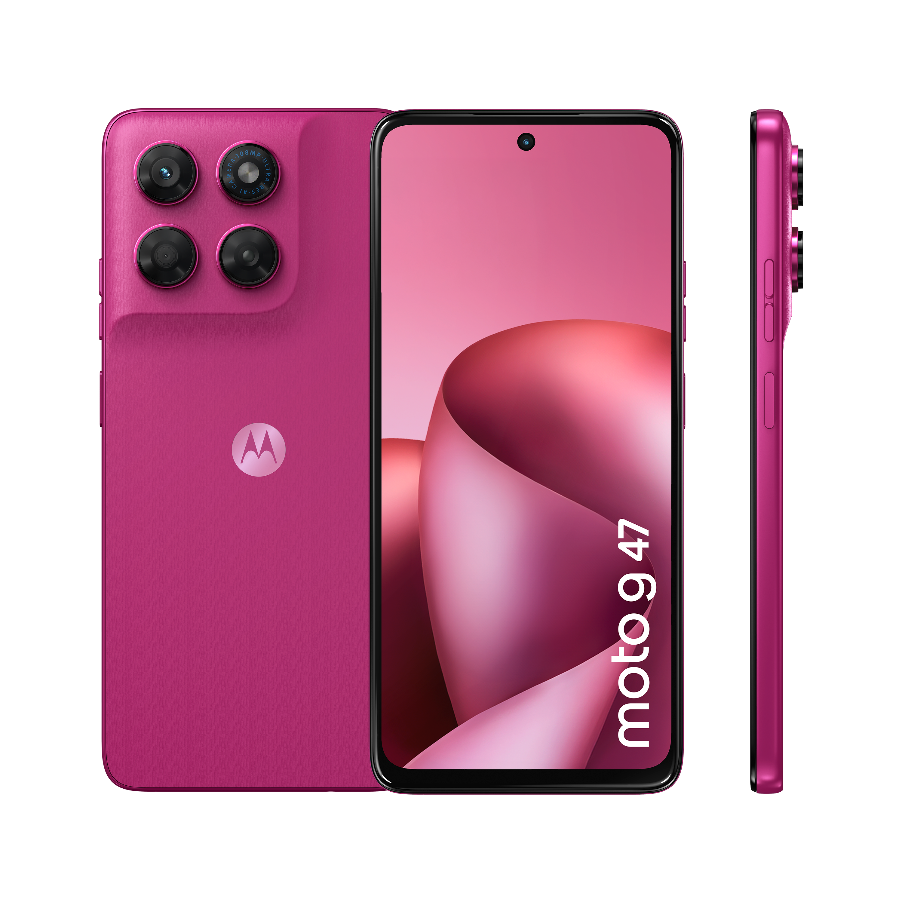 G47 8GB + 128GB PANTONE® Fuchsia Red Smartphone