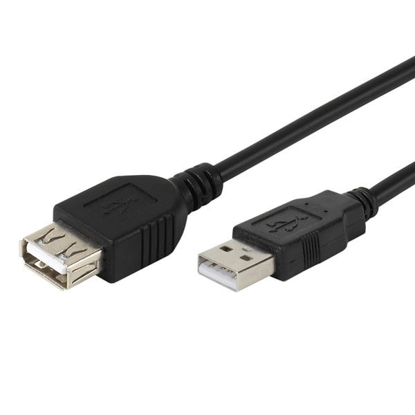 USB 2.0 kompatibles Verlängerungskabel, 0,75m (45226)