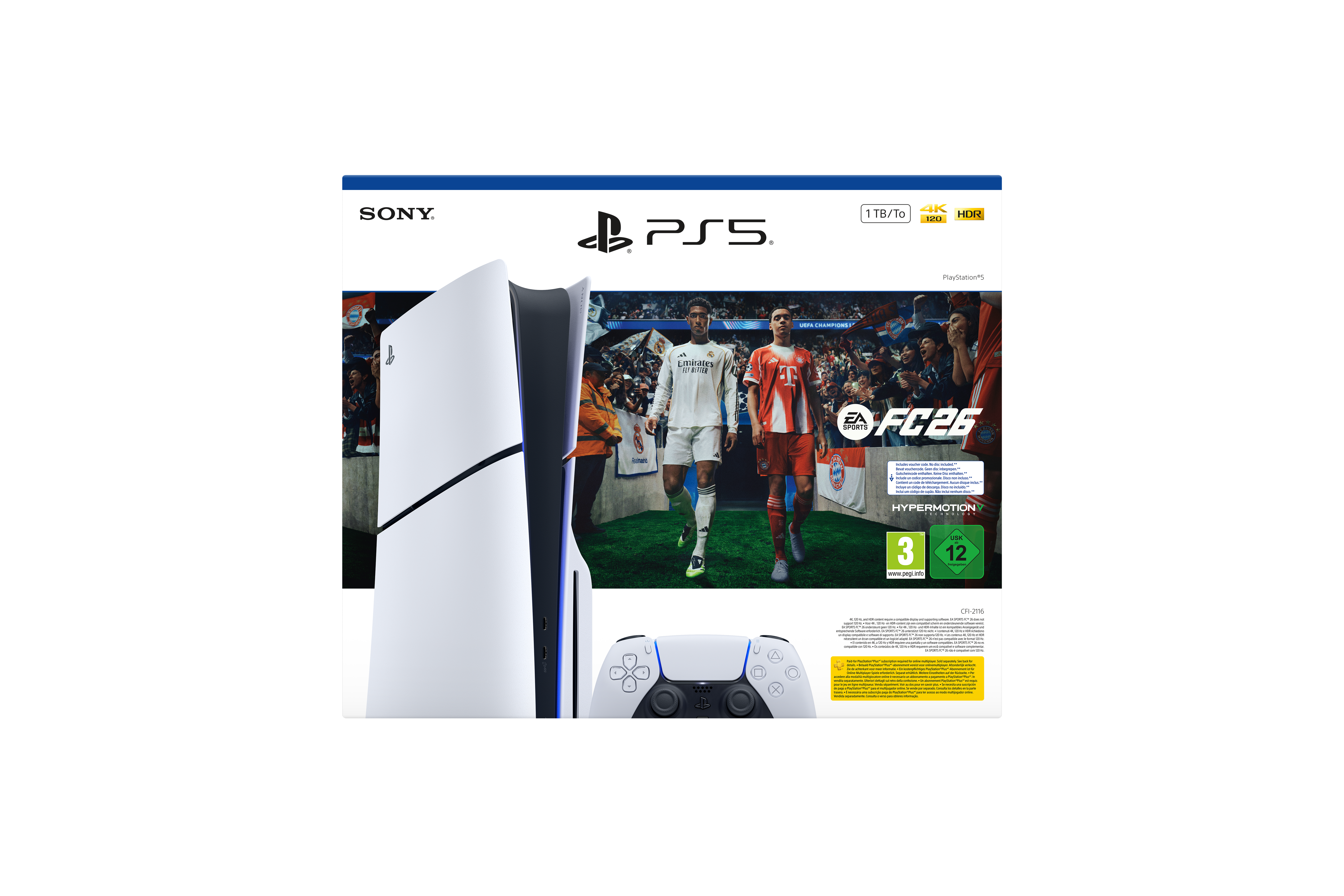 PS5 mit Laufwerk + EA Sports: FC 26 Spielkonsole-Bundle