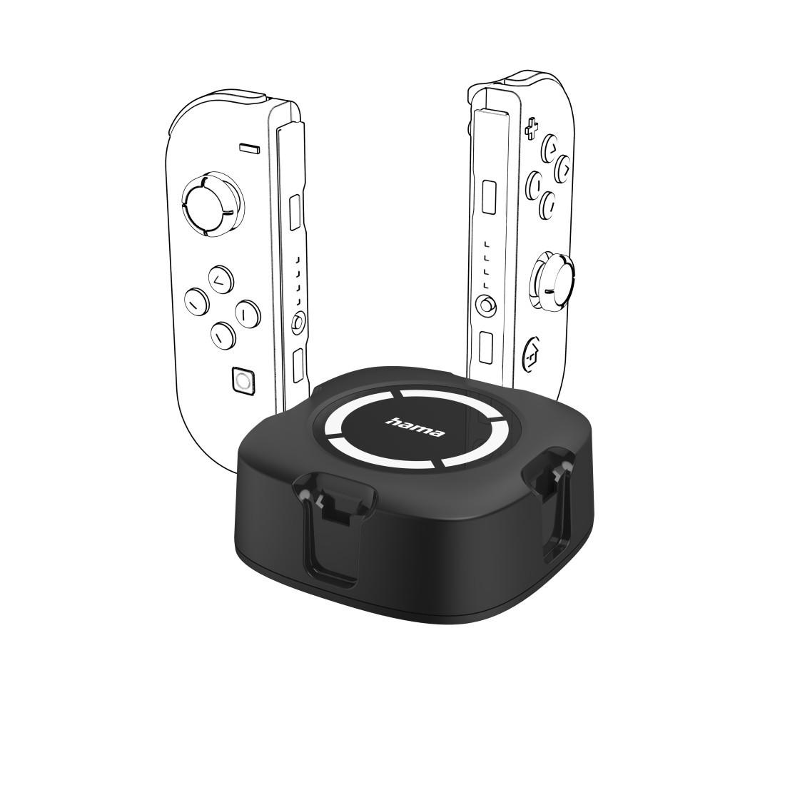 Ladestation "4-fach" für Nintendo Switch Joy-Con, Schwarz (00053686)