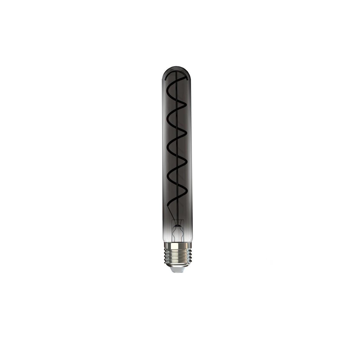 LED-Filamentlampe, E27, Stab T225, smoke, klar, extra Warmweiß, dimmbar (00232613)