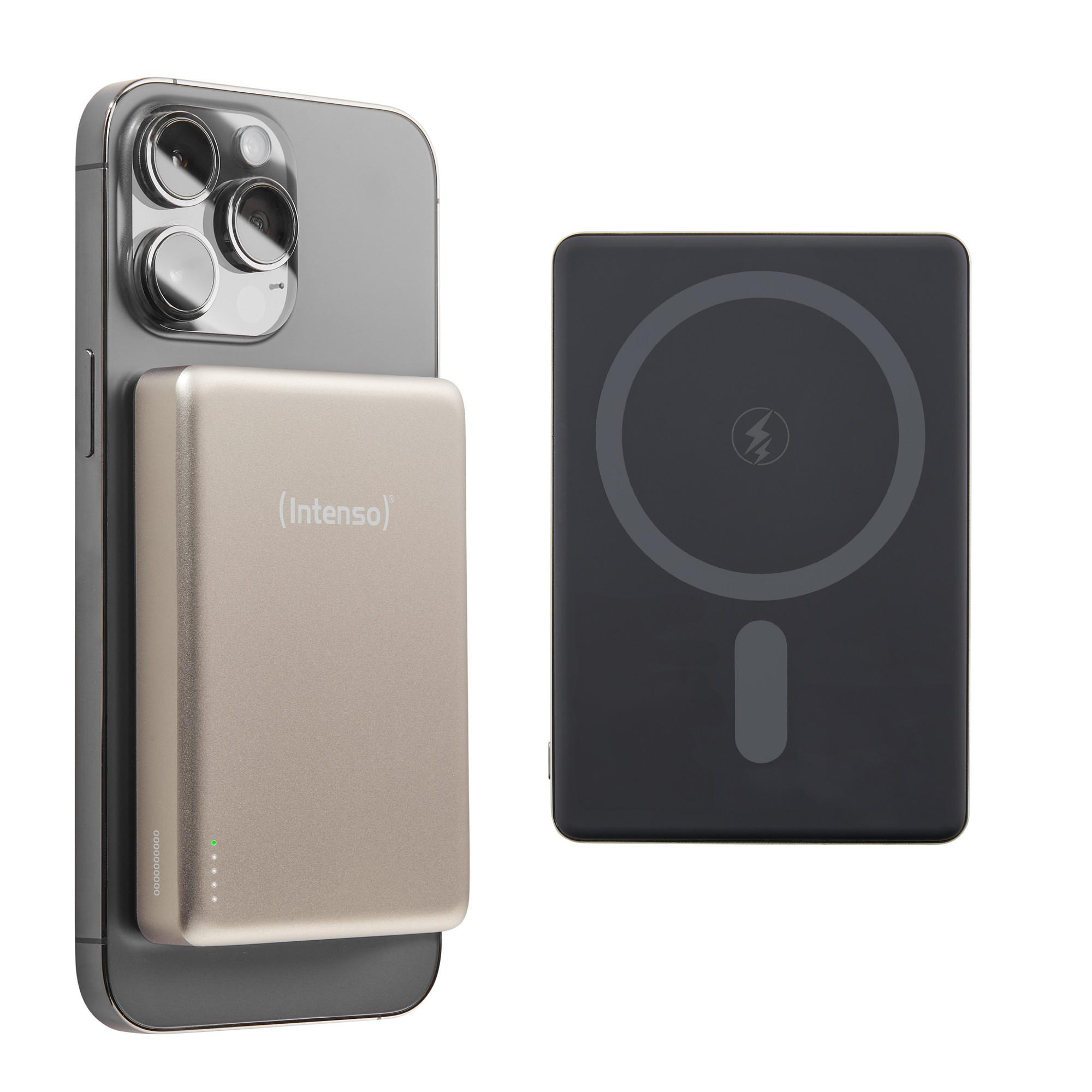 Intenso Magnetic Wireless Powerbank MW10000, 10000 mAh, Champagner