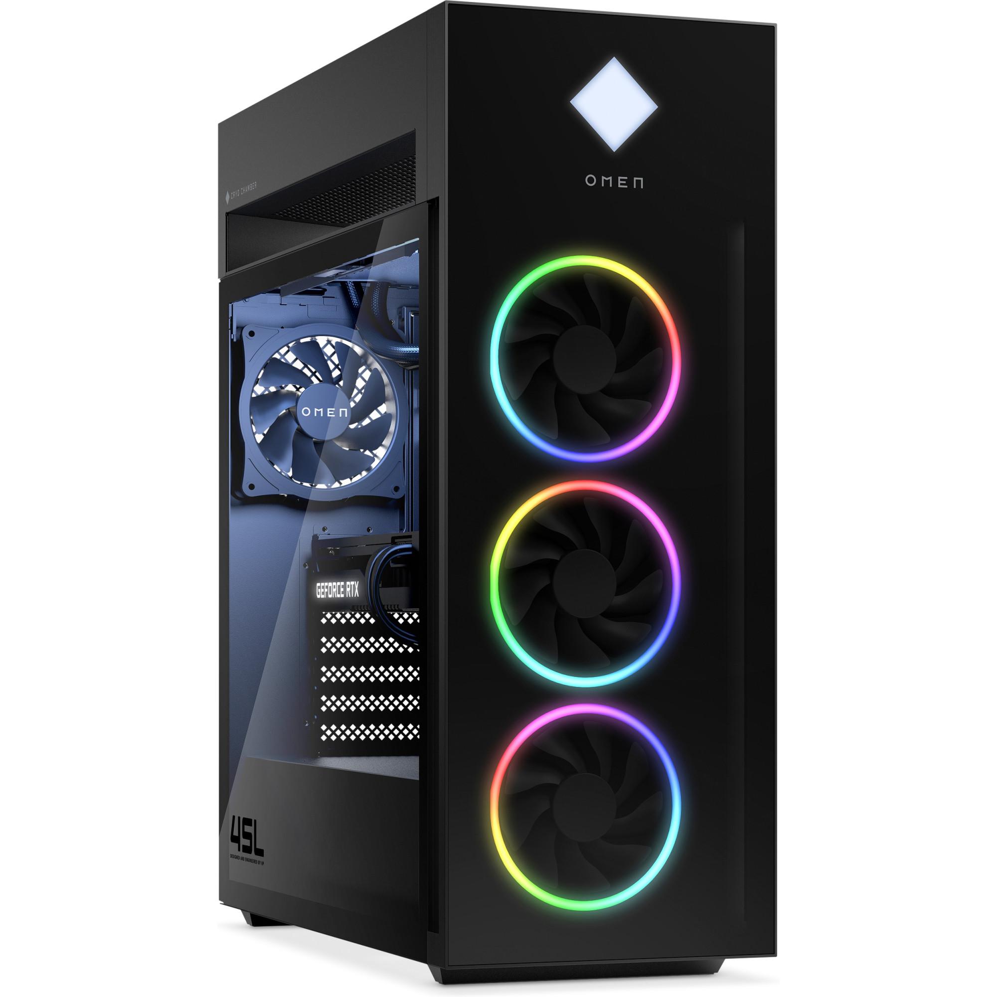 OMEN GT22-2004ng, Schwarz, Intel Core i7-14700K, 32 GB, 3 TB M.2 SSD, RTX 4080 SUPER