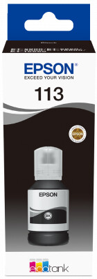 113 schwarz Tintenflasche