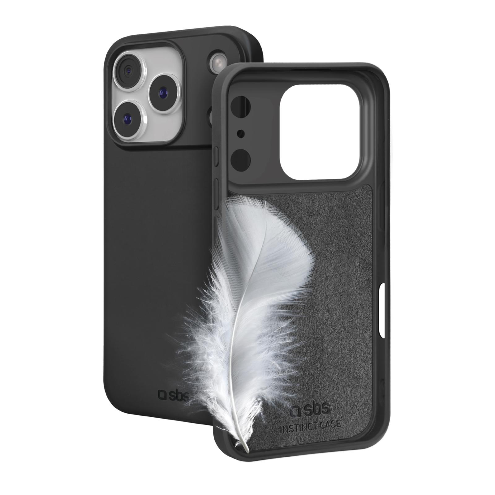 Instinct Hülle für iPhone 17 Pro, Schwarz