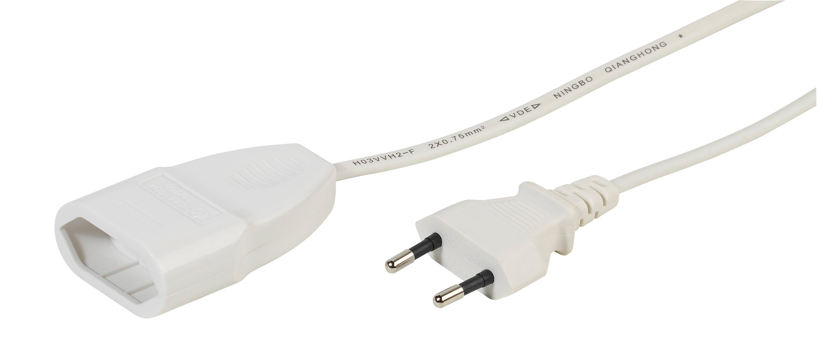 Euro Verlängerungskabel, 5m (22131)