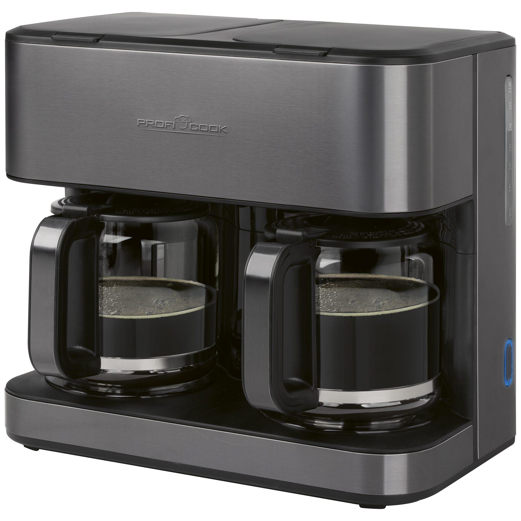 PC-KAD 1308 Dark Inox Filterkaffeemaschine
