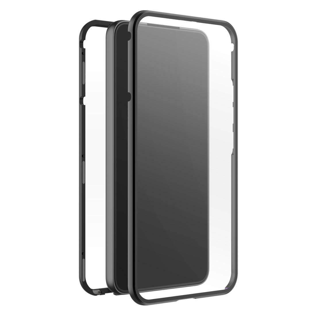Cover "360° Glass" für Samsung Galaxy S22 (5G), Schwarz (00217567) Handyhülle