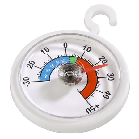 Kühl-/Gefrierschrankthermometer, rund