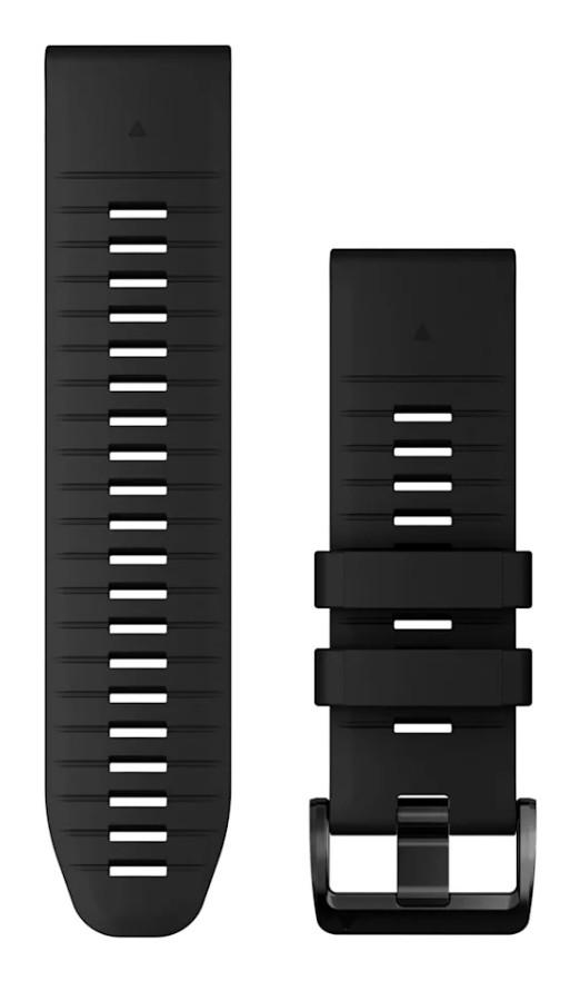 Quickfit-Armbänder (26 mm) Silikon, Schwarz