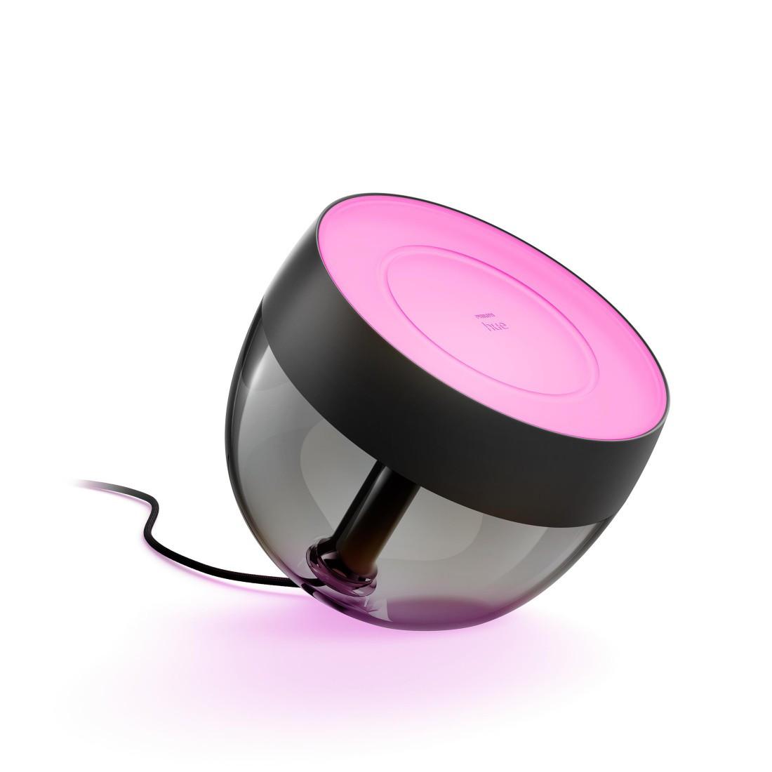 LED-Tischleuchte "White & Color Ambiance Iris", schwarz (00196032)