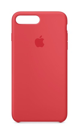iPhone 8 Plus / 7 Plus Silikon Case – himbeerrot