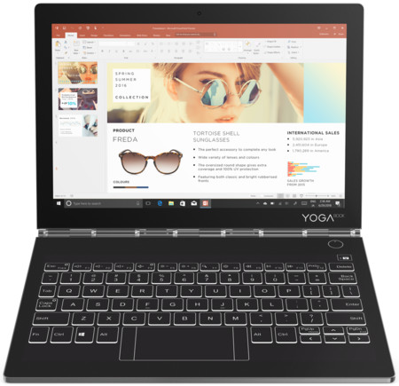 2in1 Convertible Yoga Book YB1-J921L LTE (2x 10.8' (2560*1600 IPS + 1920x1080 E-INK)/Intel Core  i5-7Y54/4GB/256 SSD)